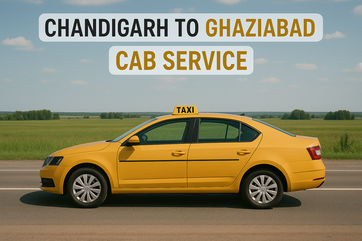 Chandigarh to Ghaziabad Taxi – Book One Way & Round Trip Cabs