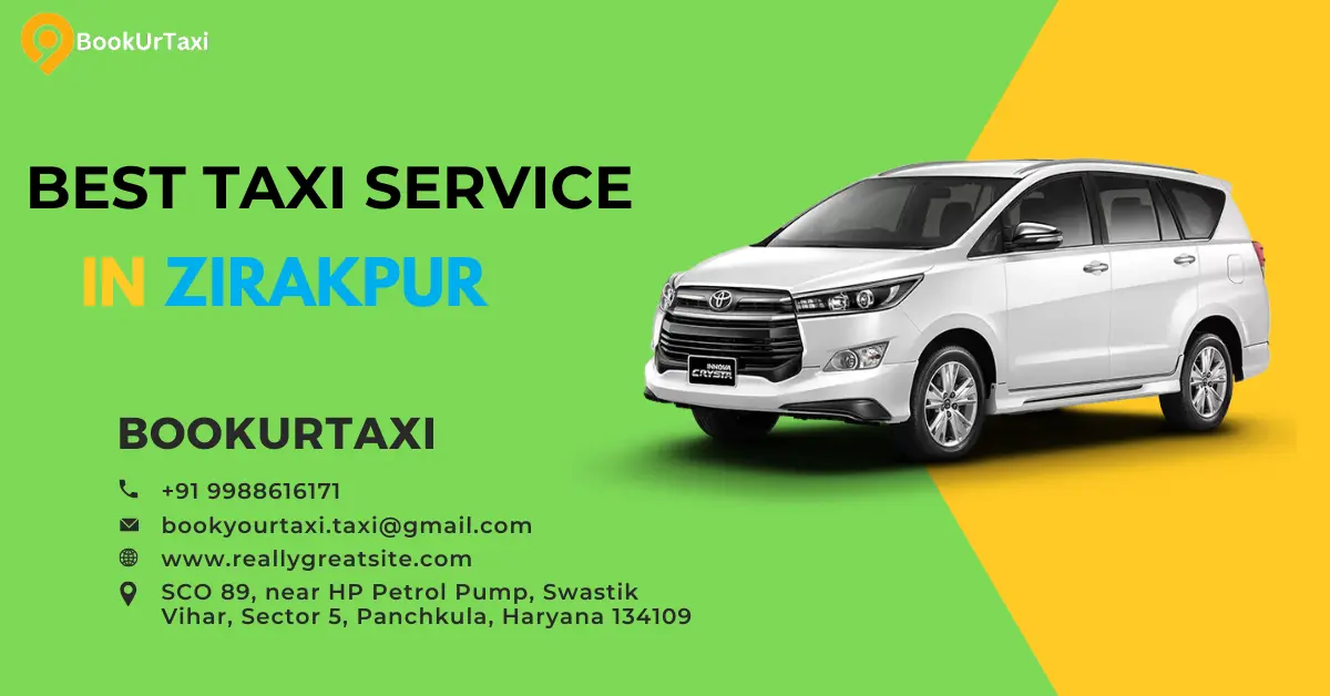 Best Taxi Services in Zirakpur With Bookurtaxi