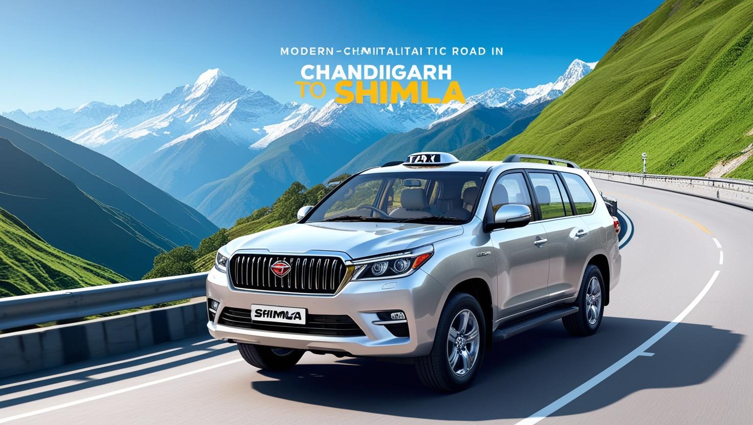 Chandigarh to Shimla Cab Service | Book One Way Cab from Chandigarh to Shimla | BookUrTaxi