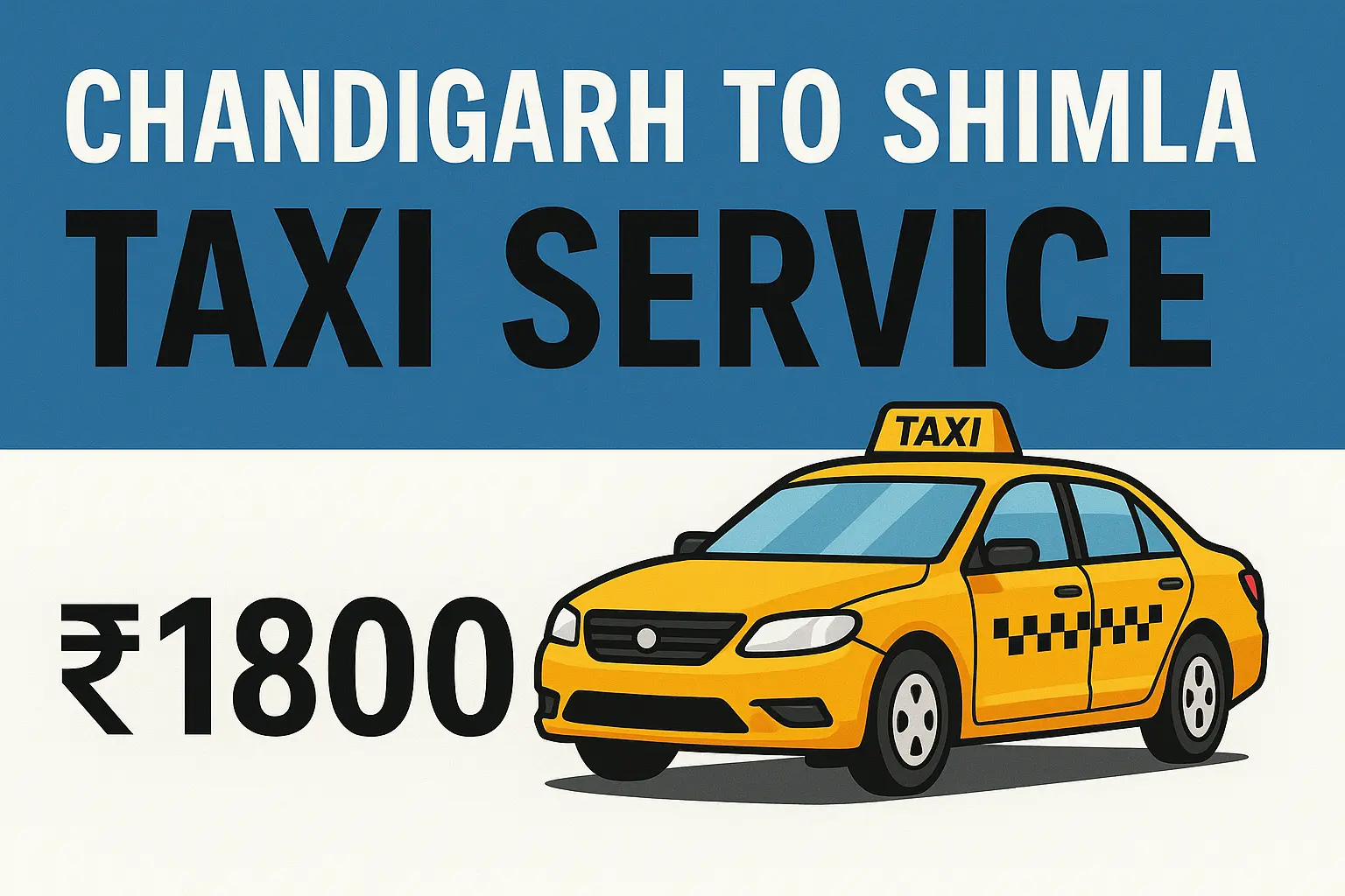 Chandigarh to Shimla taxi service | BookUrTaxi