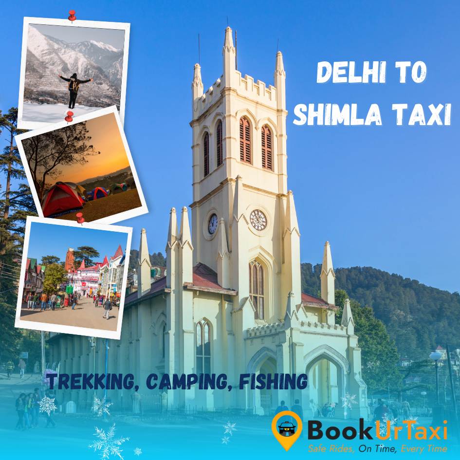 Delhi to Shimla Taxi Service | One-Way Cab
